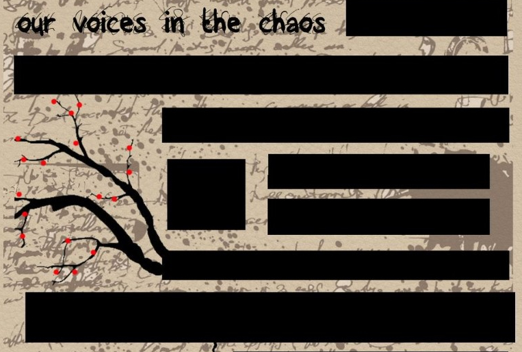 Our Voices in the Chaos